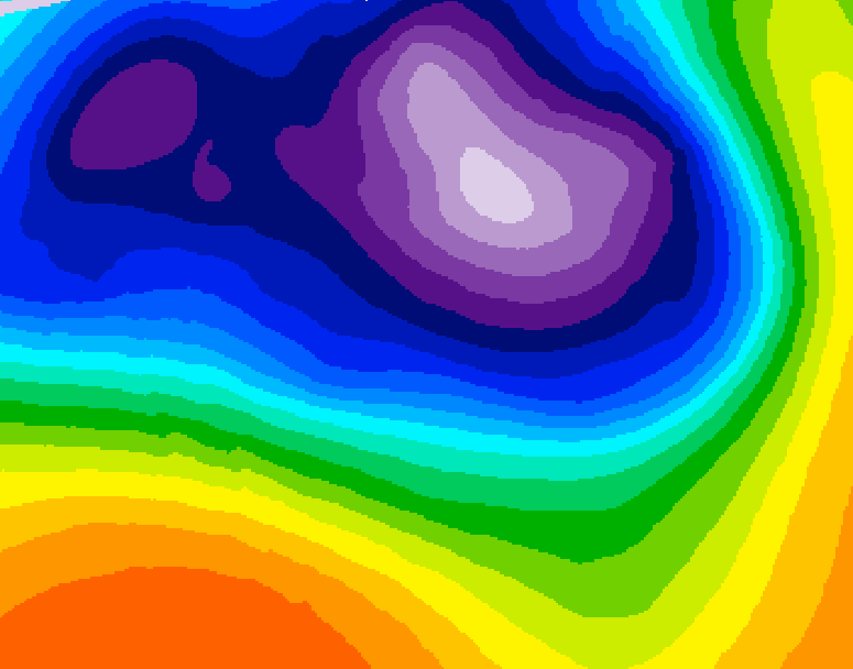 GDPS 500 millibar geopotential height 138 hour forecast chart for Canada based on 2026/03/13 1200Z data