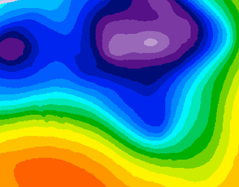 GDPS 500 millibar geopotential height 168 hour forecast chart for Canada based on 2026/03/13 1200Z data