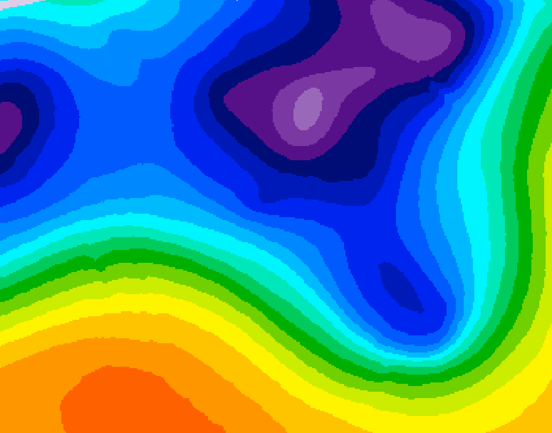 GDPS 500 millibar geopotential height 186 hour forecast chart for Canada based on 2026/03/13 1200Z data