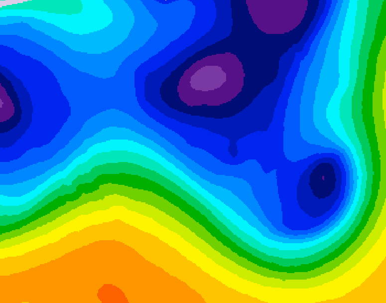 GDPS 500 millibar geopotential height 204 hour forecast chart for Canada based on 2026/03/13 1200Z data