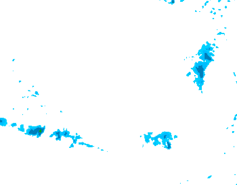 GDPS precipitation 024 hour forecast chart for Canada based on 2026/03/13 0000Z data