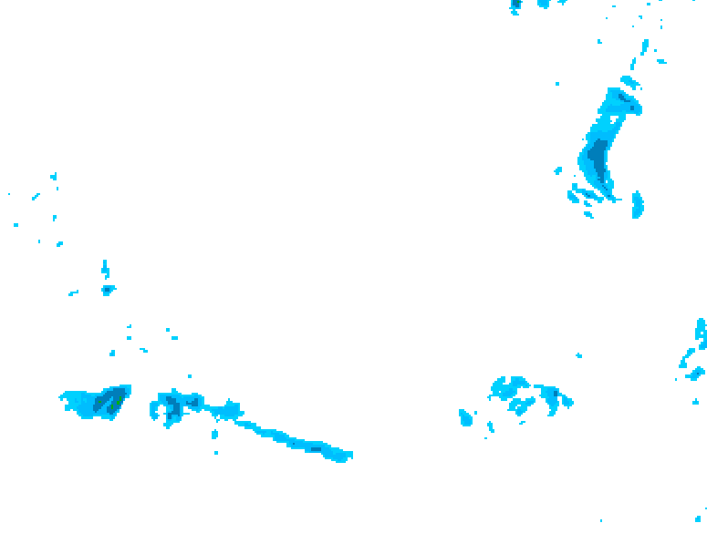 GDPS precipitation 030 hour forecast chart for Canada based on 2026/03/13 0000Z data