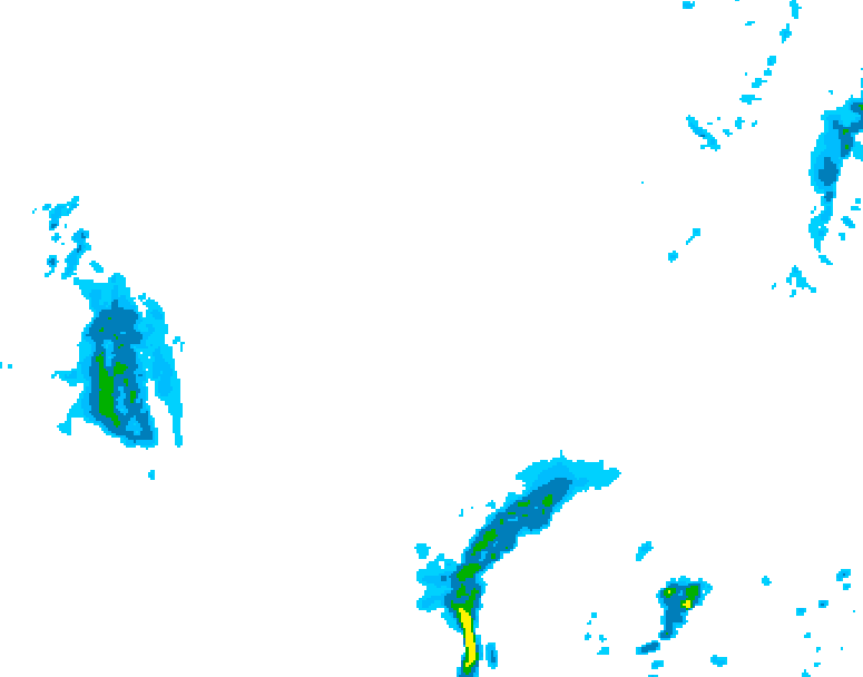 GDPS precipitation 072 hour forecast chart for Canada based on 2026/03/13 0000Z data