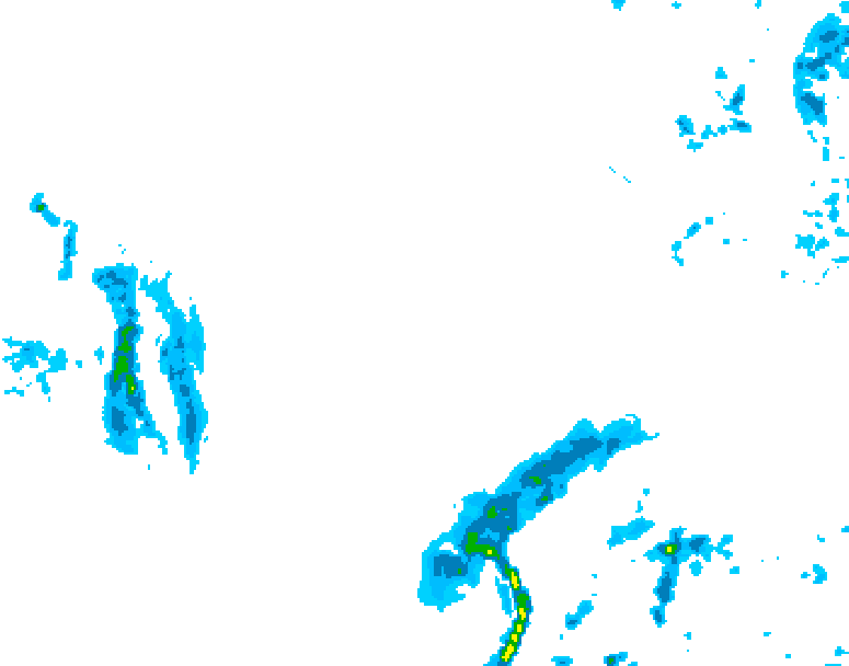 GDPS precipitation 078 hour forecast chart for Canada based on 2026/03/13 0000Z data