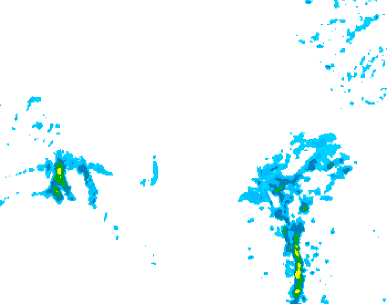 GDPS precipitation 102 hour forecast chart for Canada based on 2026/03/13 0000Z data