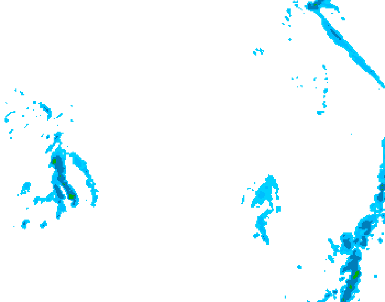 GDPS precipitation 162 hour forecast chart for Canada based on 2026/03/13 0000Z data