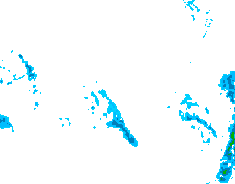 GDPS precipitation 192 hour forecast chart for Canada based on 2026/03/13 0000Z data
