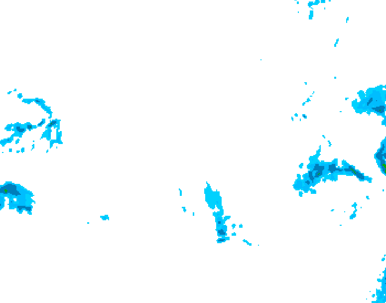 GDPS precipitation 204 hour forecast chart for Canada based on 2026/03/13 0000Z data