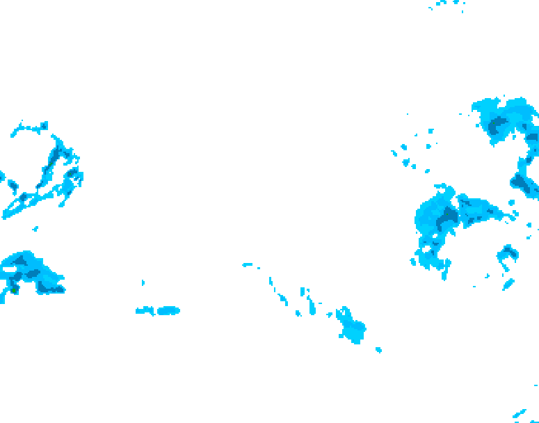 GDPS precipitation 210 hour forecast chart for Canada based on 2026/03/13 0000Z data