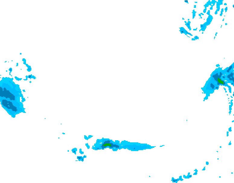 GDPS precipitation 042 hour forecast chart for Canada based on 2026/03/13 1200Z data