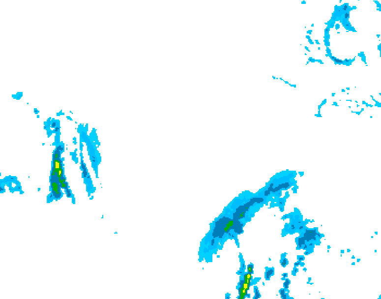 GDPS precipitation 072 hour forecast chart for Canada based on 2026/03/13 1200Z data