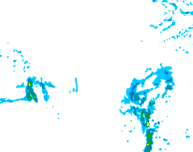 GDPS precipitation 090 hour forecast chart for Canada based on 2026/03/13 1200Z data