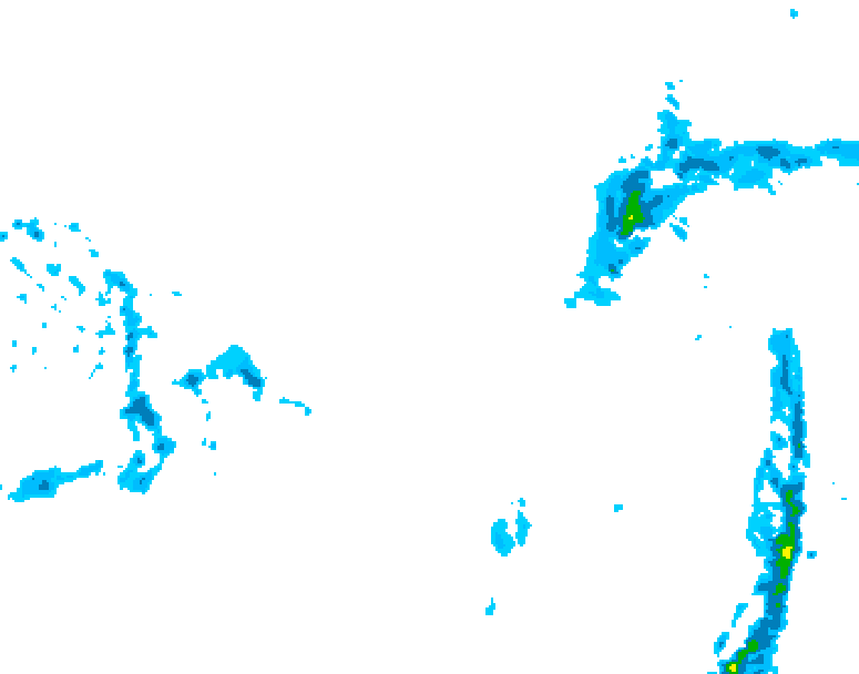 GDPS precipitation 120 hour forecast chart for Canada based on 2026/03/13 1200Z data