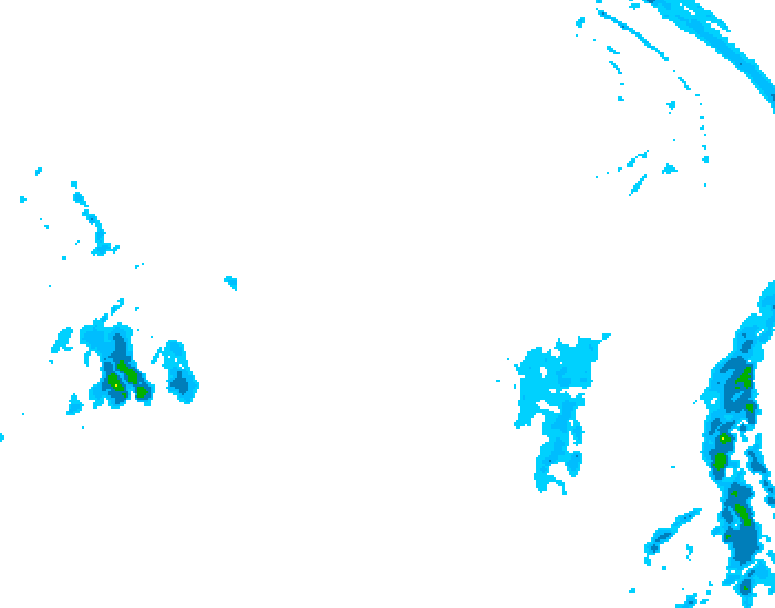 GDPS precipitation 162 hour forecast chart for Canada based on 2026/03/13 1200Z data