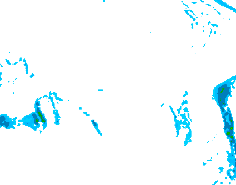 GDPS precipitation 174 hour forecast chart for Canada based on 2026/03/13 1200Z data