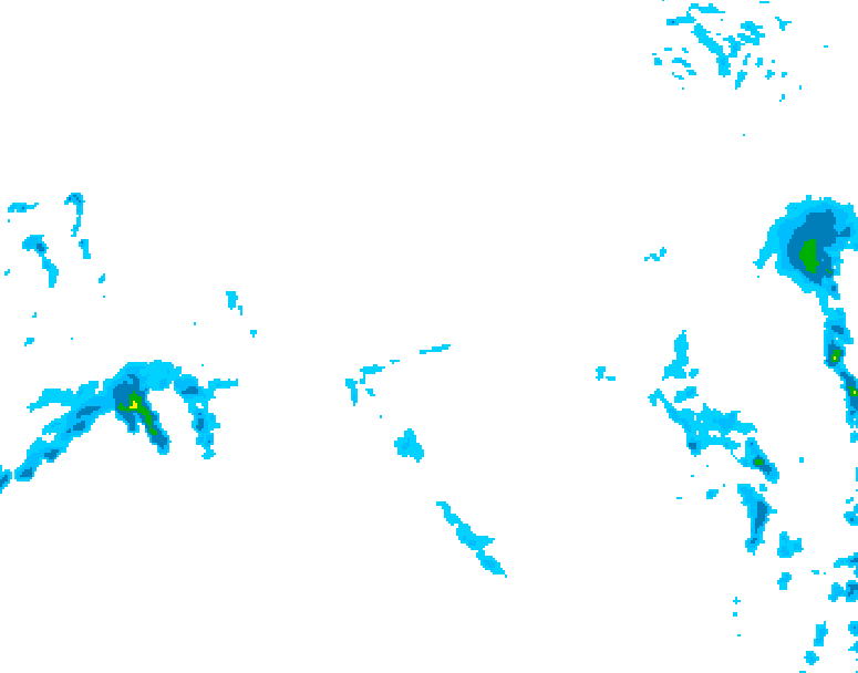 GDPS precipitation 186 hour forecast chart for Canada based on 2026/03/13 1200Z data
