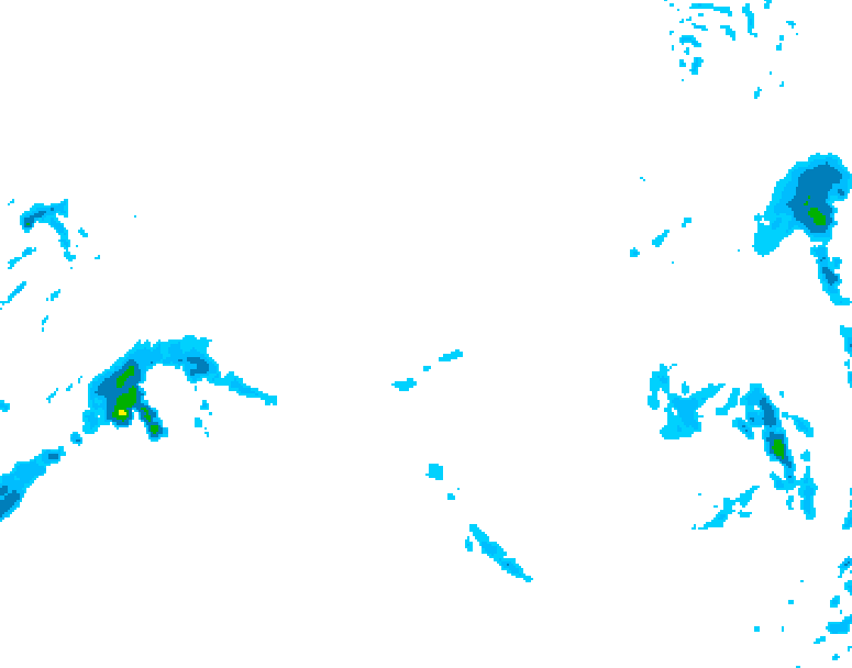 GDPS precipitation 192 hour forecast chart for Canada based on 2026/03/13 1200Z data