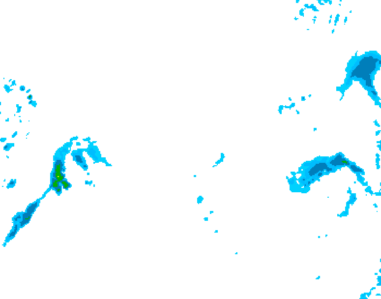GDPS precipitation 198 hour forecast chart for Canada based on 2026/03/13 1200Z data