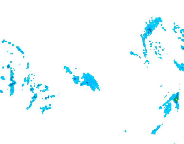 GDPS precipitation 228 hour forecast chart for Canada based on 2026/03/13 1200Z data