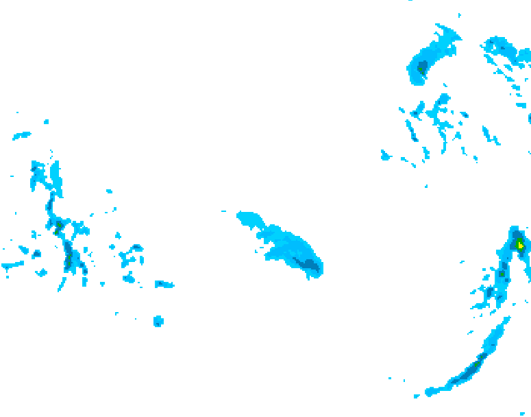 GDPS precipitation 234 hour forecast chart for Canada based on 2026/03/13 1200Z data
