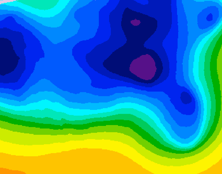 GDPS 500 millibar geopotential height 228 hour forecast chart for Canada based on 2026/03/14 0000Z data