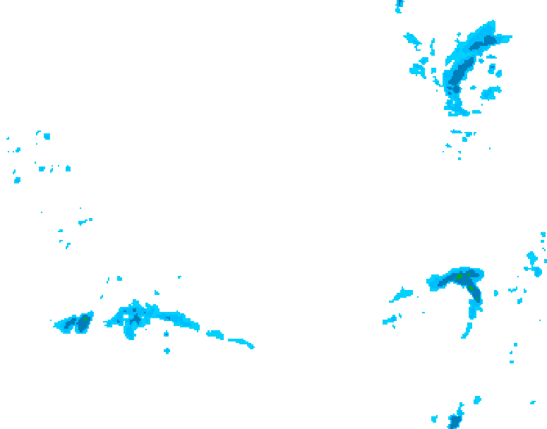 GDPS precipitation 012 hour forecast chart for Canada based on 2026/03/14 0000Z data
