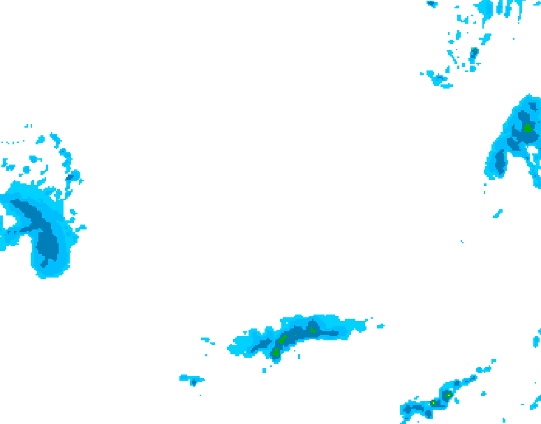 GDPS precipitation 036 hour forecast chart for Canada based on 2026/03/14 0000Z data