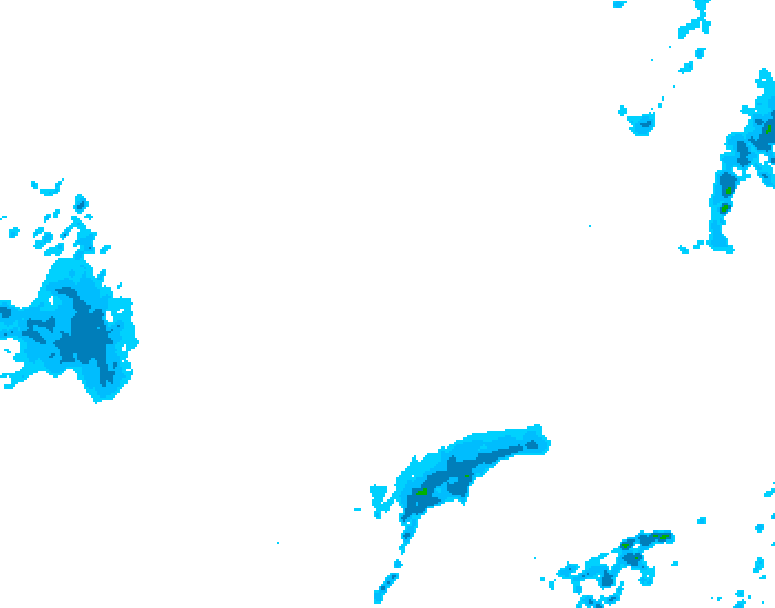 GDPS precipitation 042 hour forecast chart for Canada based on 2026/03/14 0000Z data