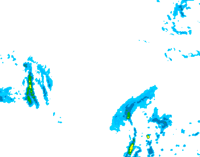 GDPS precipitation 060 hour forecast chart for Canada based on 2026/03/14 0000Z data