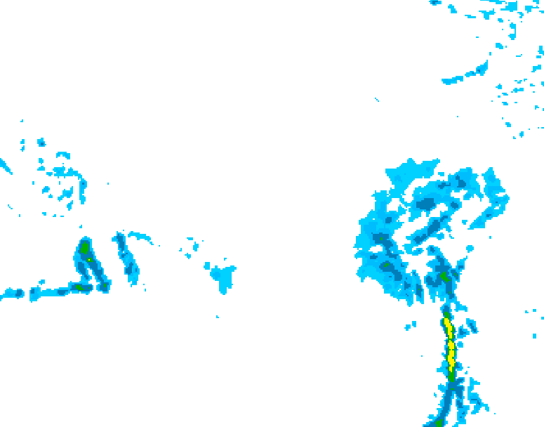 GDPS precipitation 084 hour forecast chart for Canada based on 2026/03/14 0000Z data