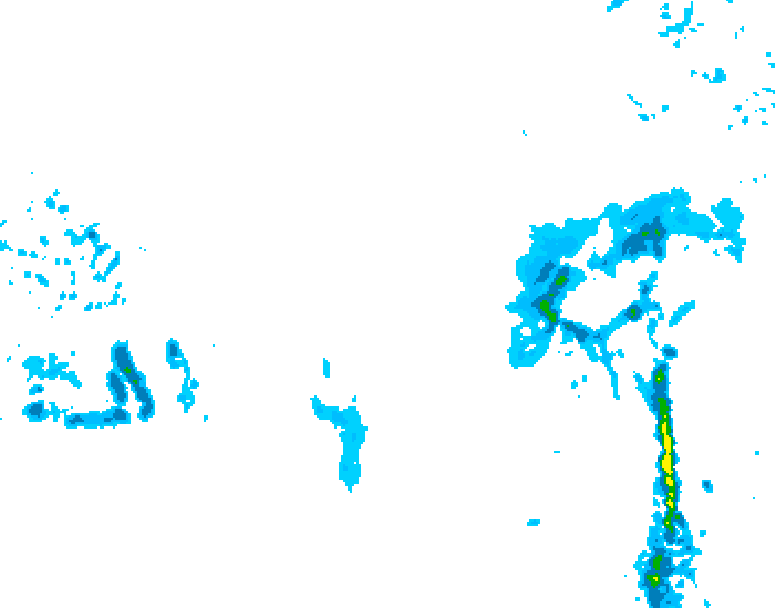 GDPS precipitation 090 hour forecast chart for Canada based on 2026/03/14 0000Z data