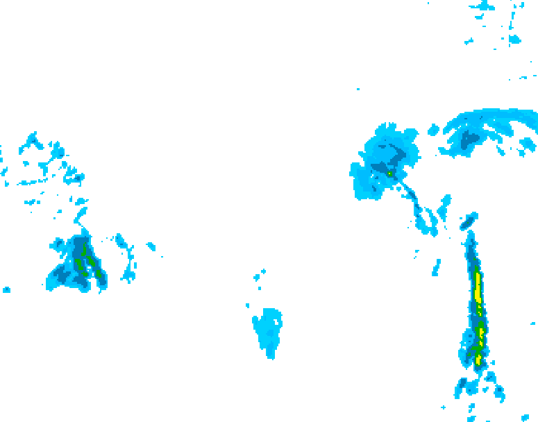 GDPS precipitation 096 hour forecast chart for Canada based on 2026/03/14 0000Z data