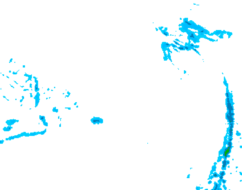 GDPS precipitation 114 hour forecast chart for Canada based on 2026/03/14 0000Z data