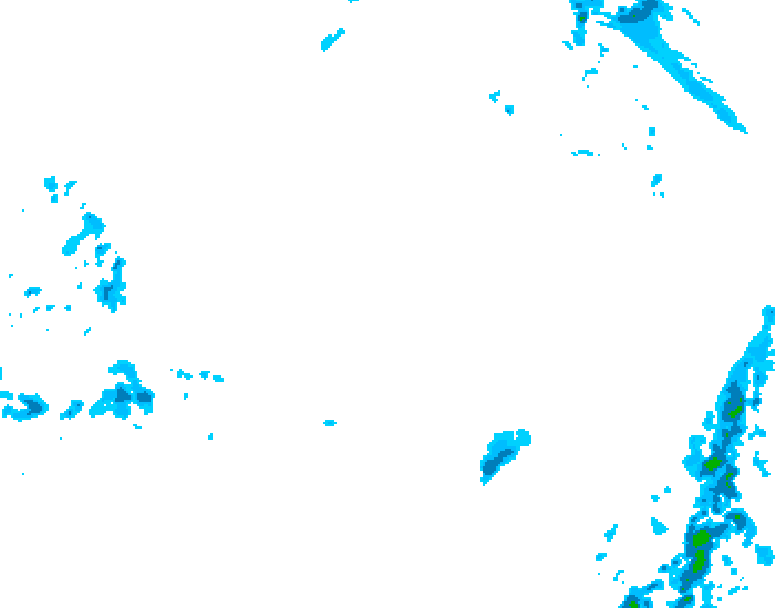 GDPS precipitation 132 hour forecast chart for Canada based on 2026/03/14 0000Z data
