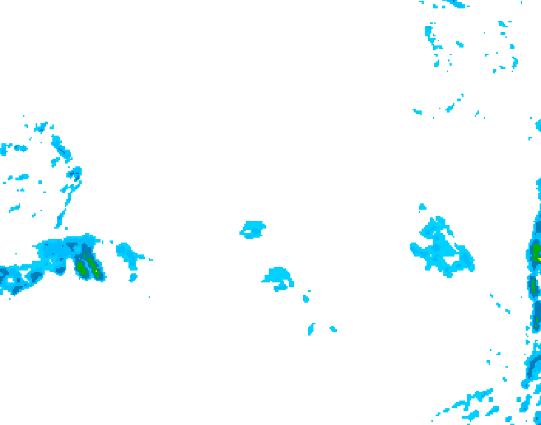 GDPS precipitation 174 hour forecast chart for Canada based on 2026/03/14 0000Z data