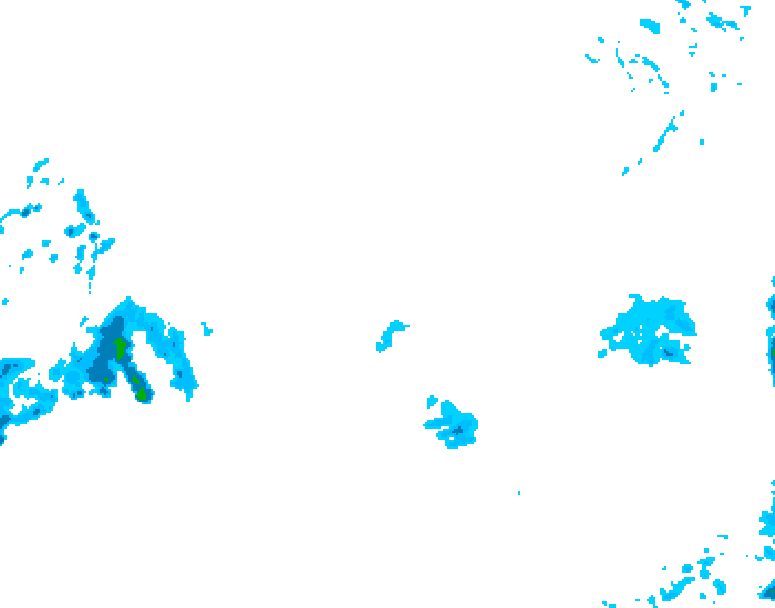 GDPS precipitation 180 hour forecast chart for Canada based on 2026/03/14 0000Z data