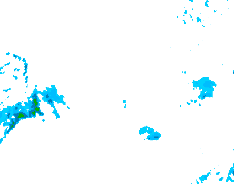 GDPS precipitation 186 hour forecast chart for Canada based on 2026/03/14 0000Z data