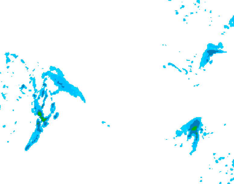 GDPS precipitation 204 hour forecast chart for Canada based on 2026/03/14 0000Z data