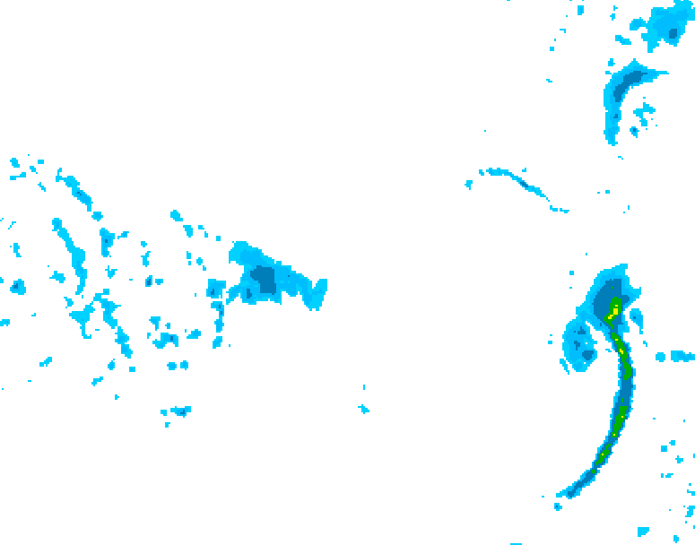 GDPS precipitation 216 hour forecast chart for Canada based on 2026/03/14 0000Z data
