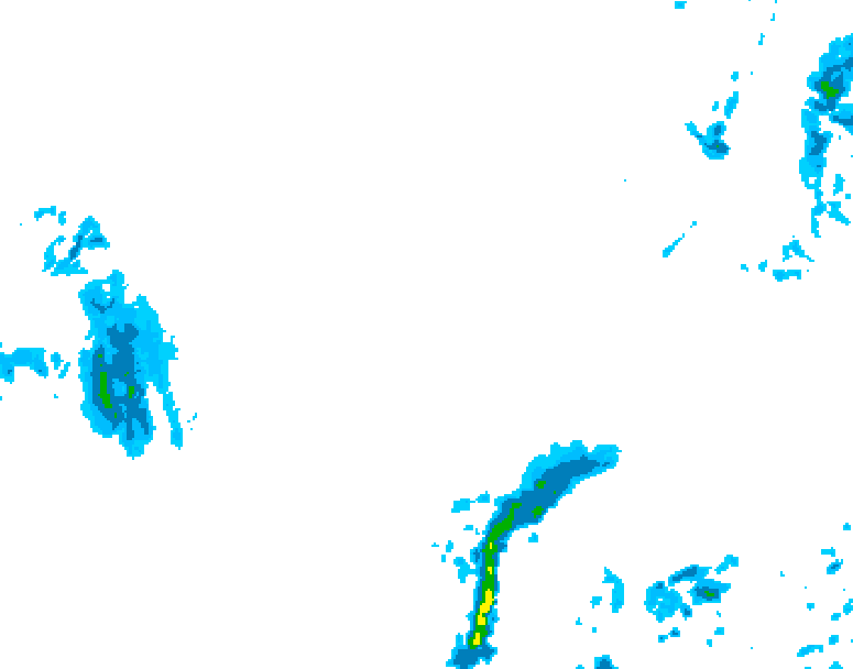 GDPS precipitation 036 hour forecast chart for Canada based on 2026/03/14 1200Z data