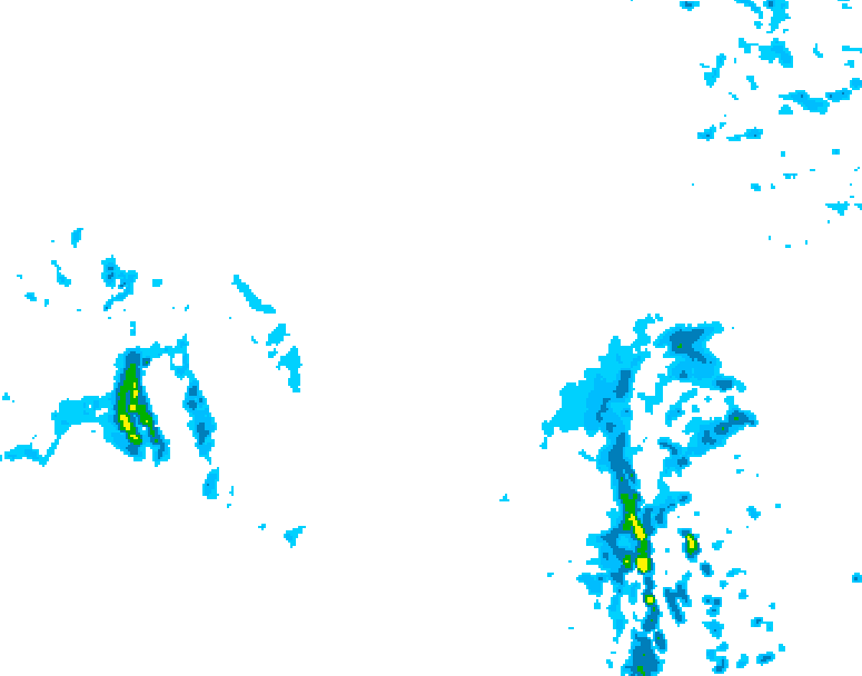 GDPS precipitation 060 hour forecast chart for Canada based on 2026/03/14 1200Z data