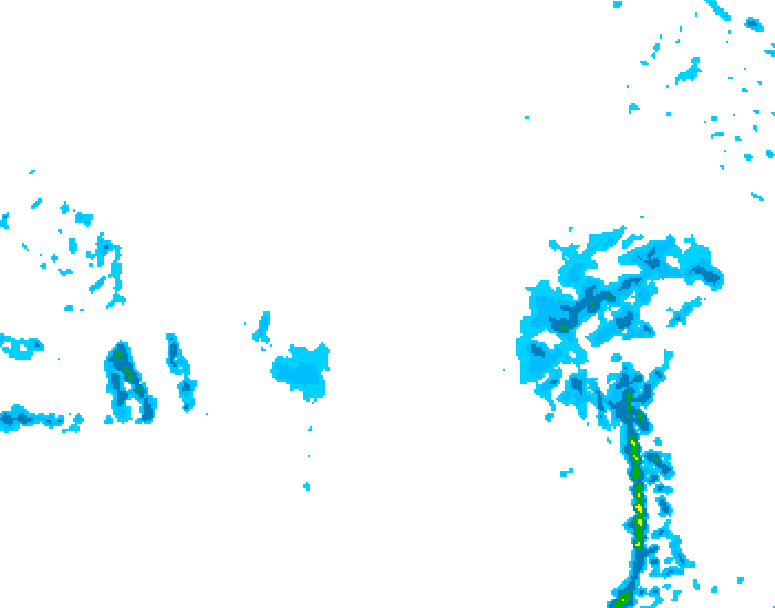 GDPS precipitation 072 hour forecast chart for Canada based on 2026/03/14 1200Z data