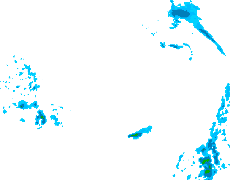 GDPS precipitation 114 hour forecast chart for Canada based on 2026/03/14 1200Z data