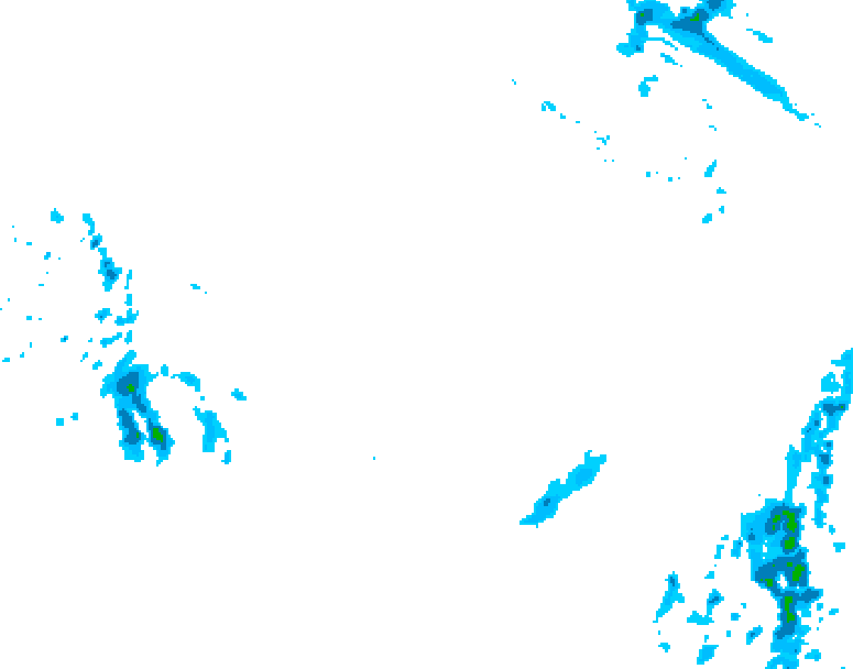 GDPS precipitation 120 hour forecast chart for Canada based on 2026/03/14 1200Z data