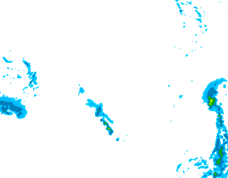 GDPS precipitation 144 hour forecast chart for Canada based on 2026/03/14 1200Z data