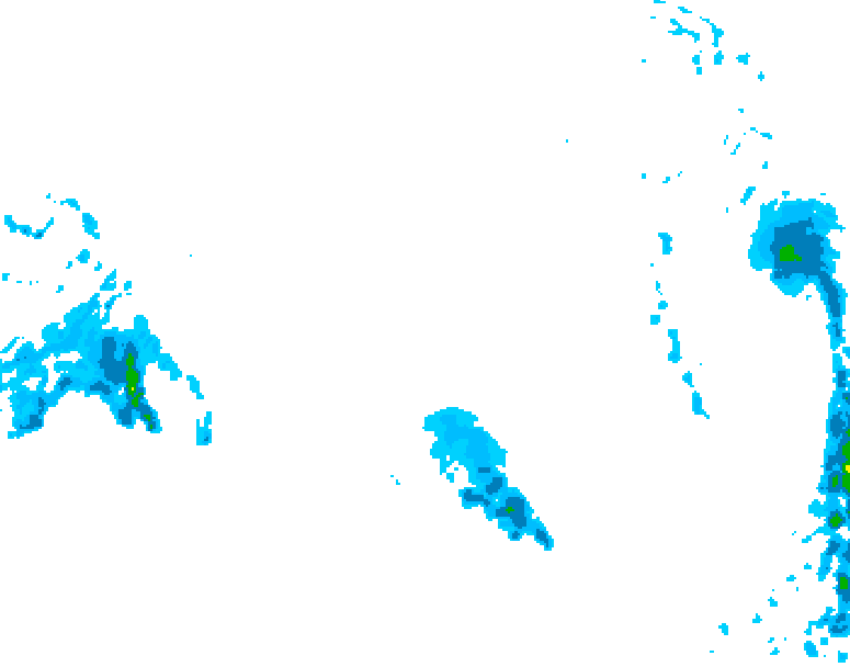 GDPS precipitation 156 hour forecast chart for Canada based on 2026/03/14 1200Z data