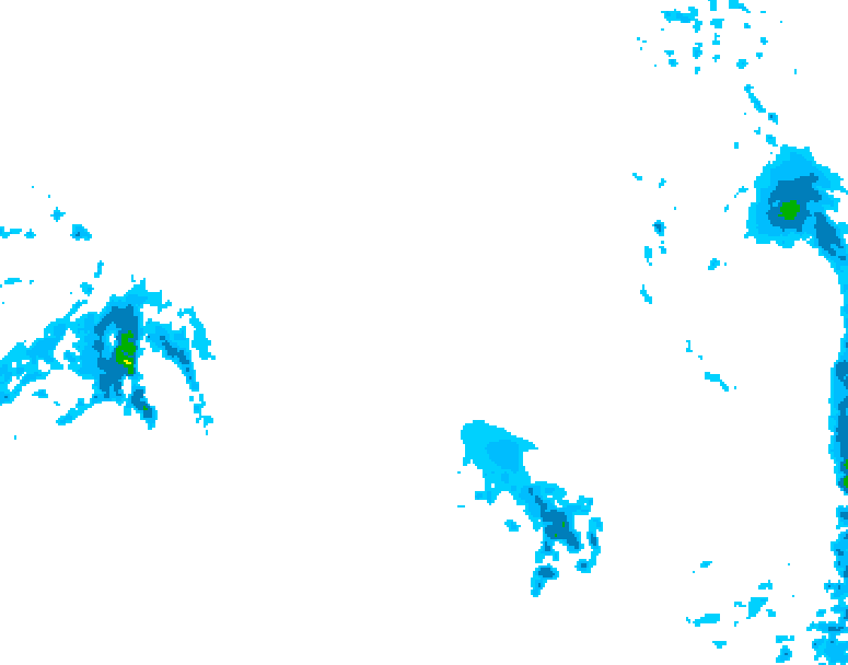 GDPS precipitation 162 hour forecast chart for Canada based on 2026/03/14 1200Z data