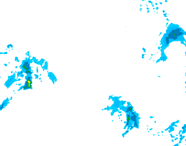 GDPS precipitation 168 hour forecast chart for Canada based on 2026/03/14 1200Z data