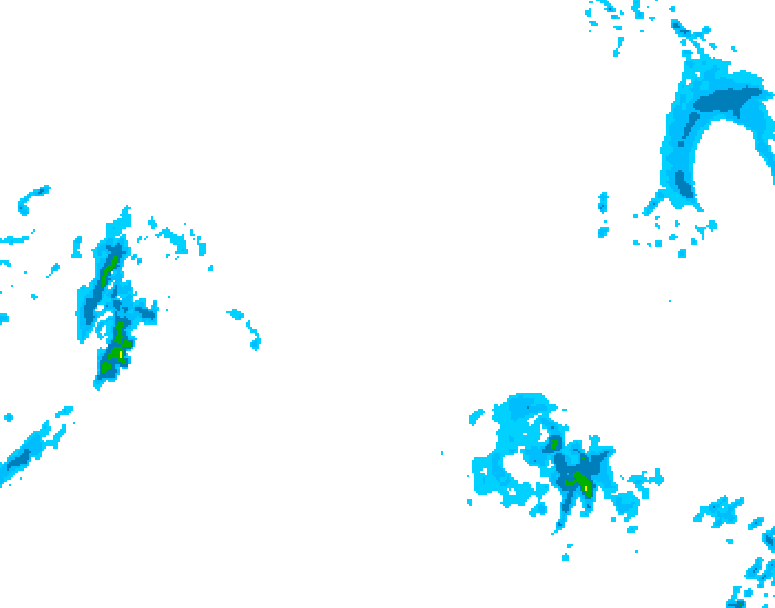GDPS precipitation 174 hour forecast chart for Canada based on 2026/03/14 1200Z data