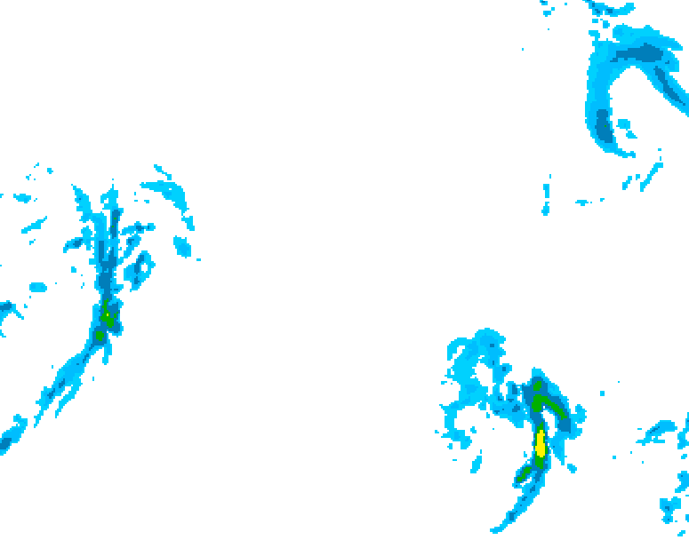 GDPS precipitation 180 hour forecast chart for Canada based on 2026/03/14 1200Z data